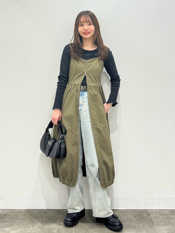 An outfit using Front Zip Shirt | Short and Cotton Blend Cropped