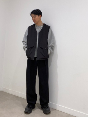 GU公式 | バレルレッグスラックス(丈標準70.0～74.0cm)