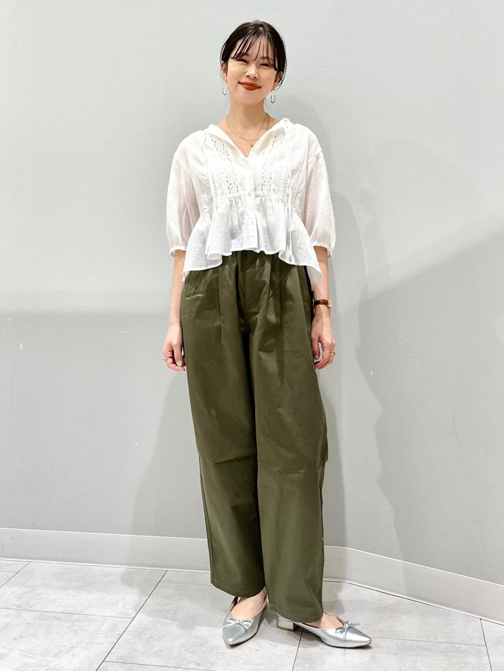STYLEMIXER シアーシャツベスト WHT -靴＆ファッション通販