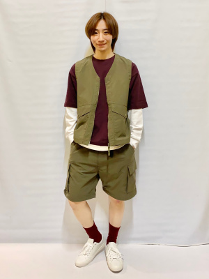 GU公式 | ジップアップベスト