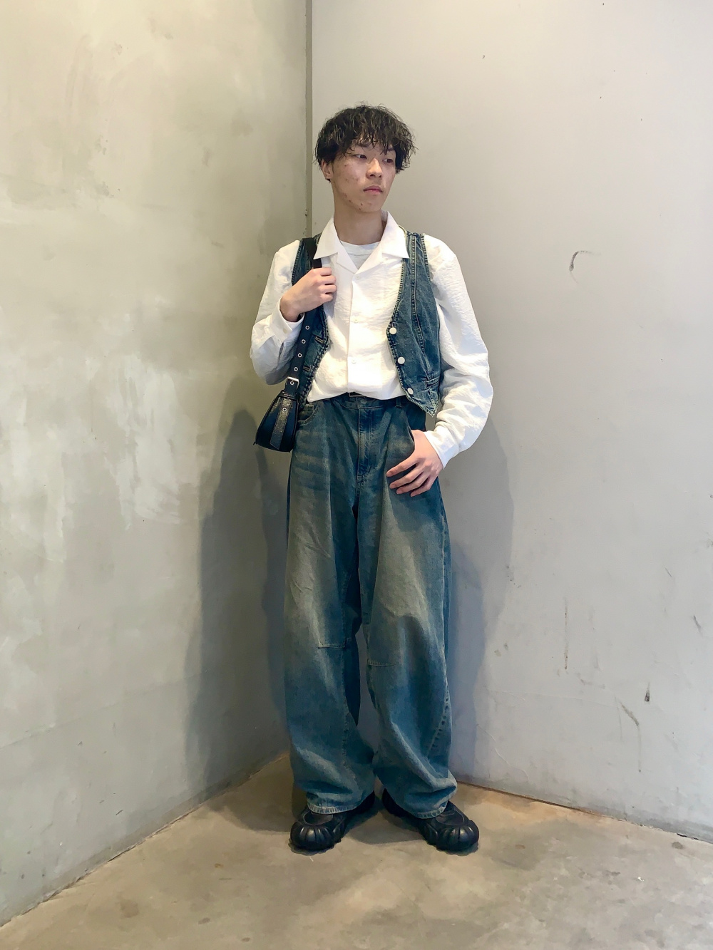 バレルレッグジーンズ(丈標準71.0～75.0cm)(セットアップ可能