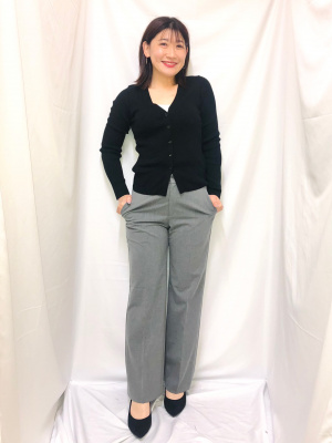 GU公式 | ウォッシャブルストレートパンツZ(丈標準69.5～73.5cm