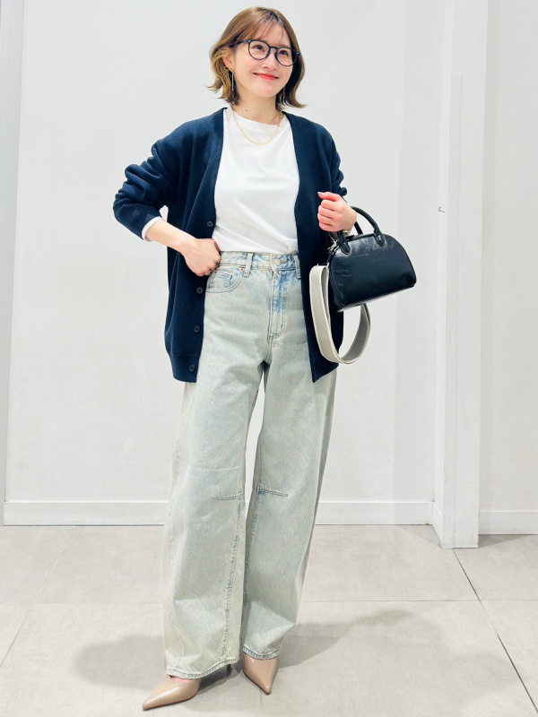 GU公式 | バレルレッグジーンズ(丈標準71.0～75.0cm