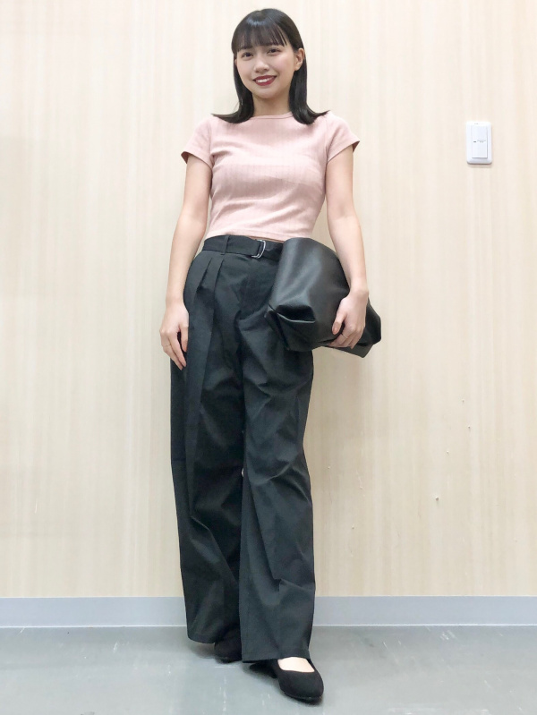 Belted Wide Pants(Women's) outfit ideas| GU US