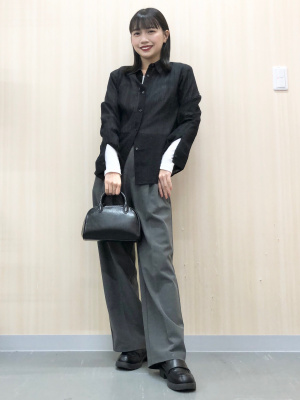 Textured Sheer Shirt | GU US