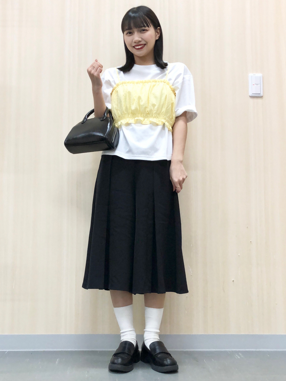 トップス N_N fifth ブラウス シャツ シアーラメパフスリーブトップス