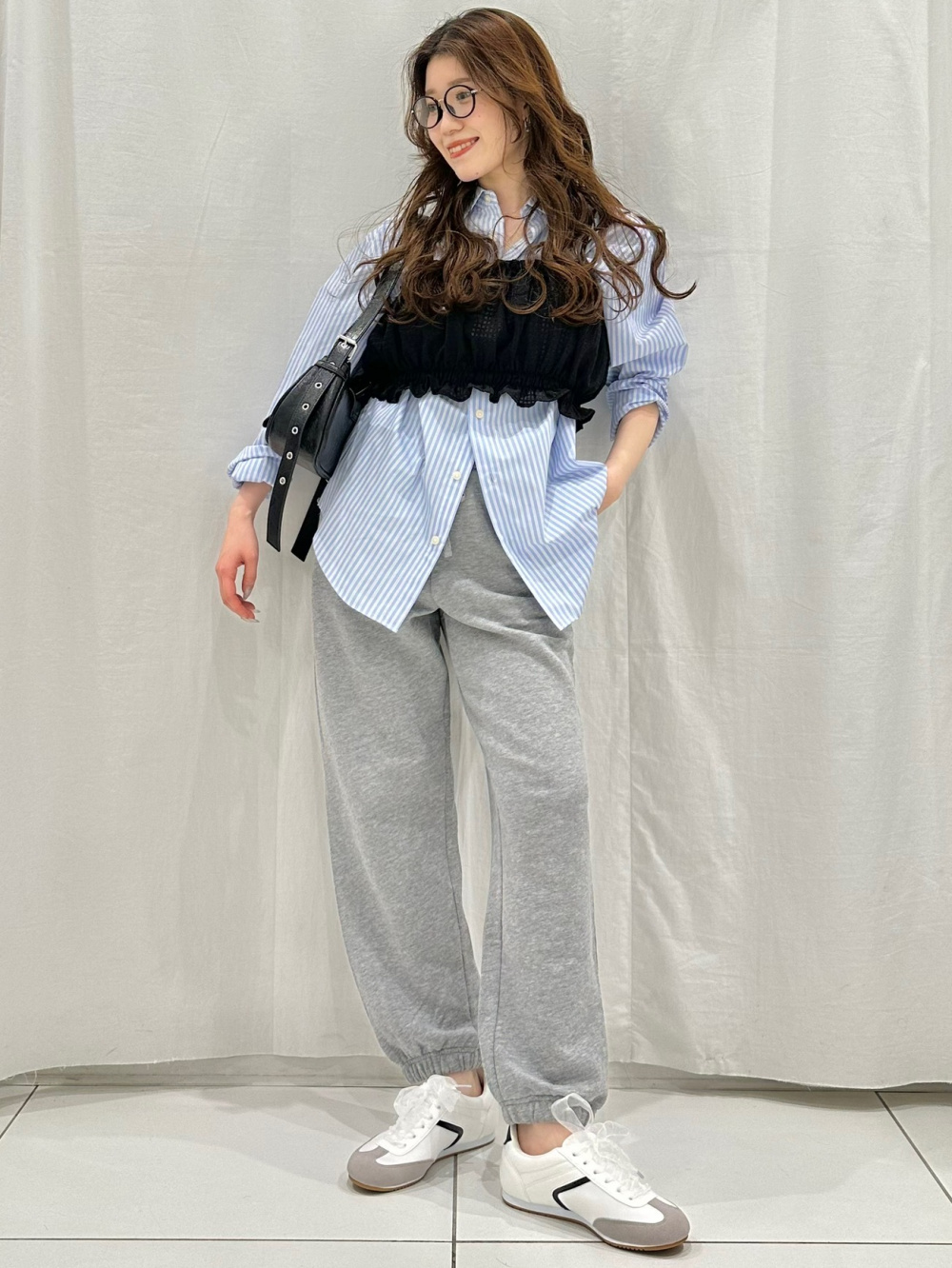 Check styling ideas for「Jorts、Circle Buckle Wide Belt」| GU US