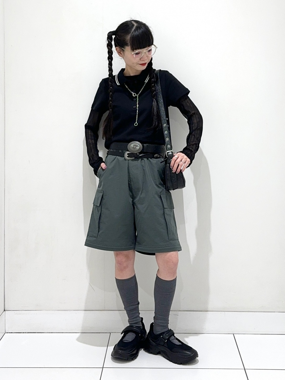 定番のお歳暮 rokh（ロク）/ ボリュームスリーブTシャツ トップス