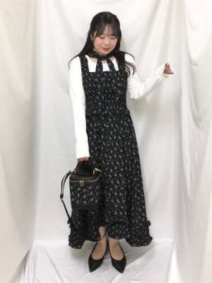 GU公式 | リブクロップドT(長袖)