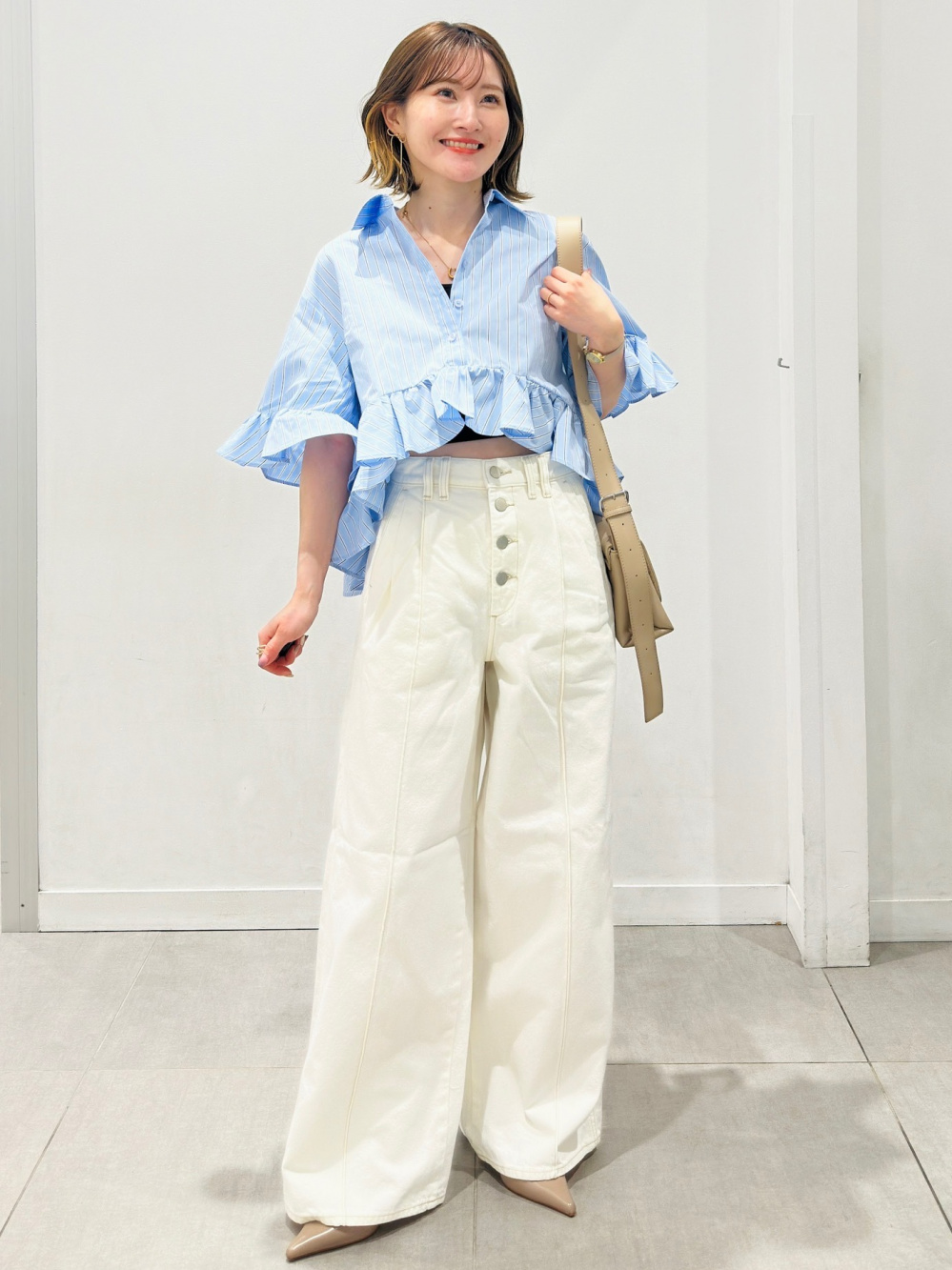 リブダブルジップカーディガンQ、テックパラシュートプルオン