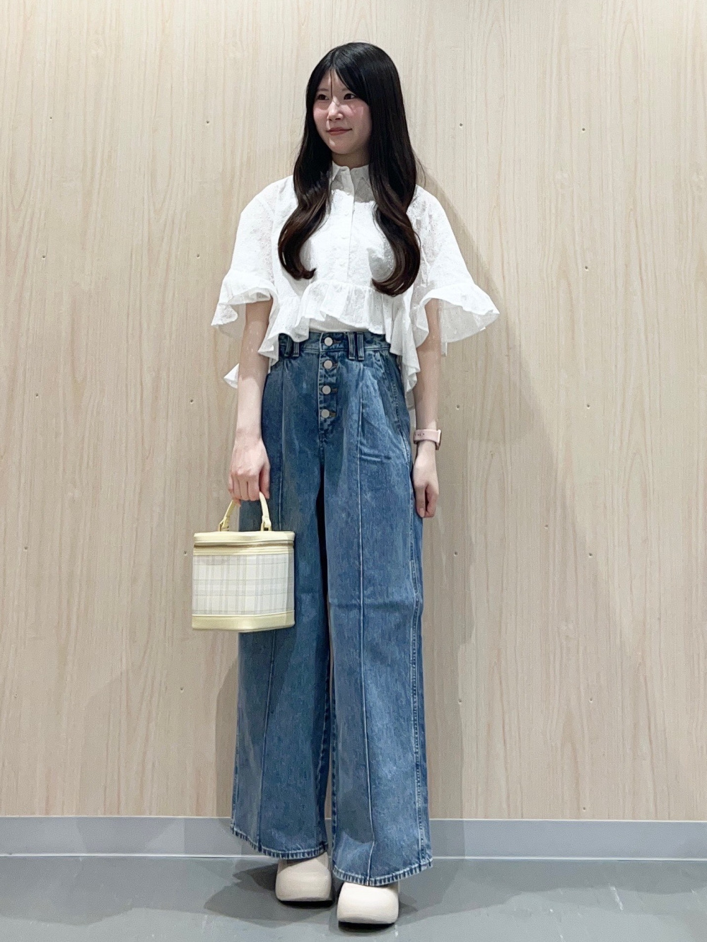 GU ショートケープコート シャツワンピース by rokn GU公式 | ショートケープコート by rokh