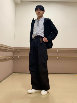 GU公式 | オックスフォードストライプショートシャツ(レディース)