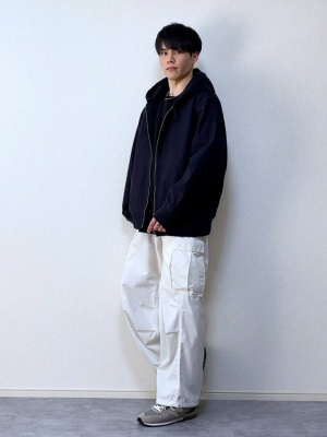 WEB&DEPOT限定》USS FORT SNELLING ZIPUP HOODIE / USS フォート