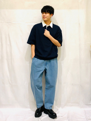 ヘヨン hyeon carrot pants / denim Introducing Carrot Pants! Wide yet tapered fit, giving a