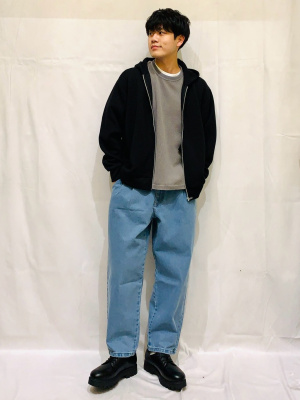 Denim Carrot Pants | GU US
