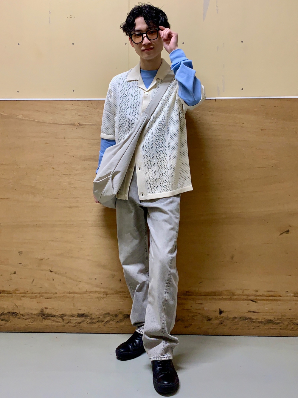 ツイストシームジーンズNT+E」の着用コーディネート| ジーユー