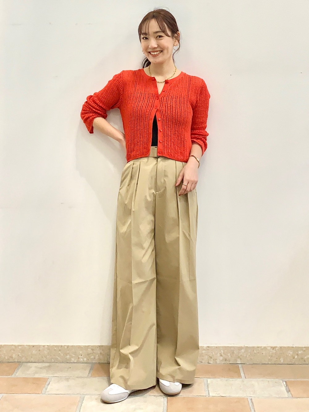 Belted Wide Pants、Short Sleeve Jacket/Z」| GU的穿搭理念