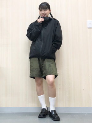 HIAND Scallop Parka ブラック　UV 水際　レジャー Windproof Shell Parka | GU US