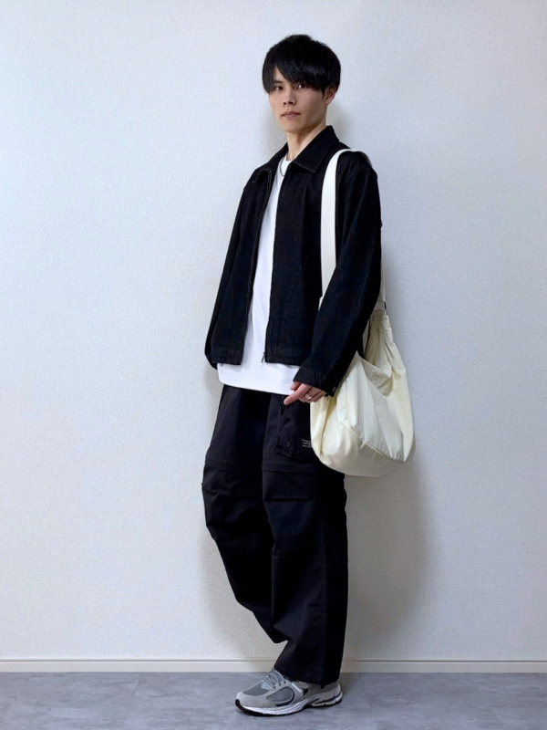Denim Zip Up Jacket(Men's) outfit ideas| GU US