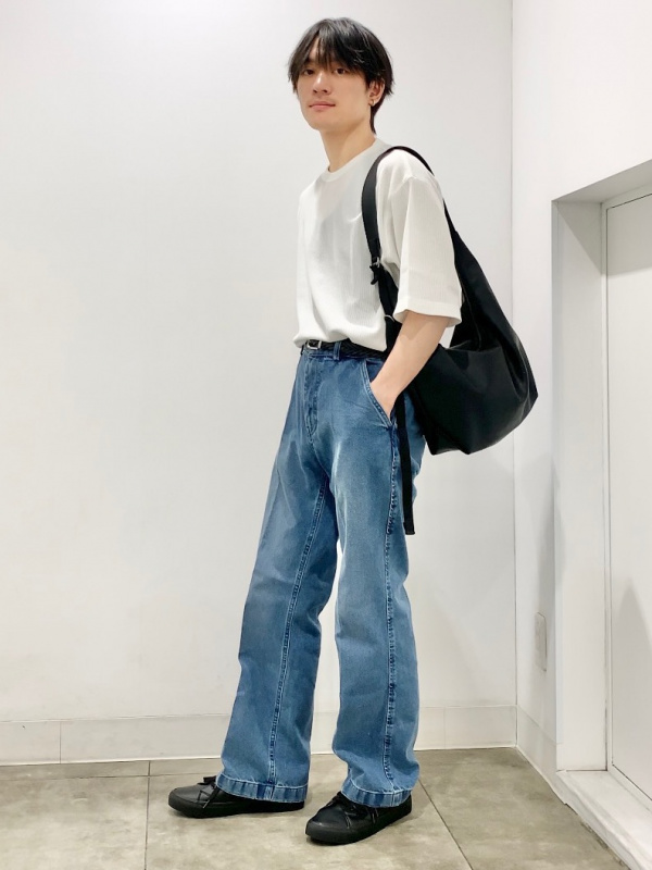 男裝男女適穿喇叭牛仔褲(褲長標準73.5-77.5cm) | UQ 搜尋