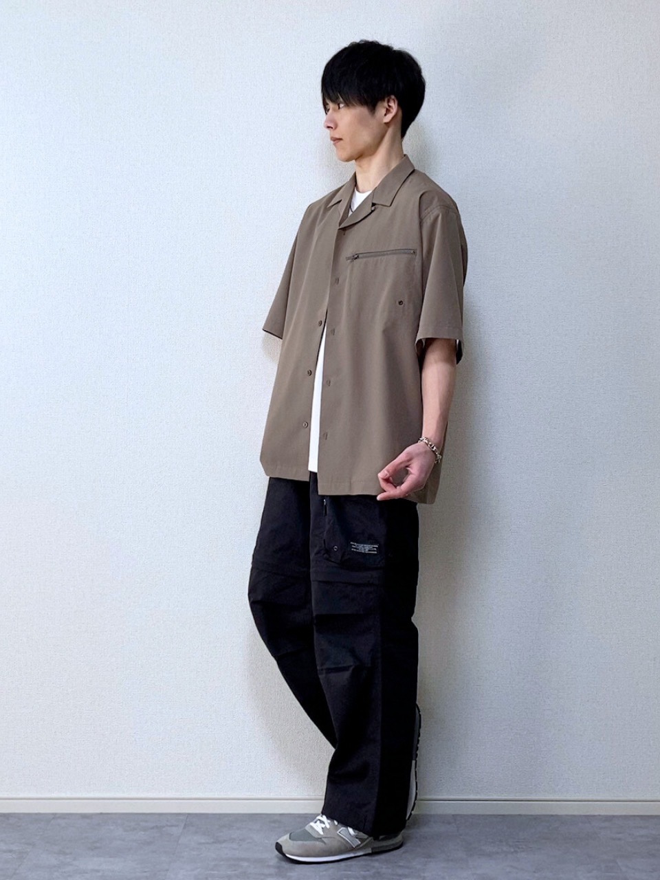 undercover Open Collar Shirt サイズ4 Check Check styling ideas for「Open Collar Shirt | HalfSlv | UNDERCOVER