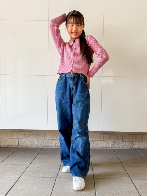 GU公式 | GIRLSダブルジップセーターJR