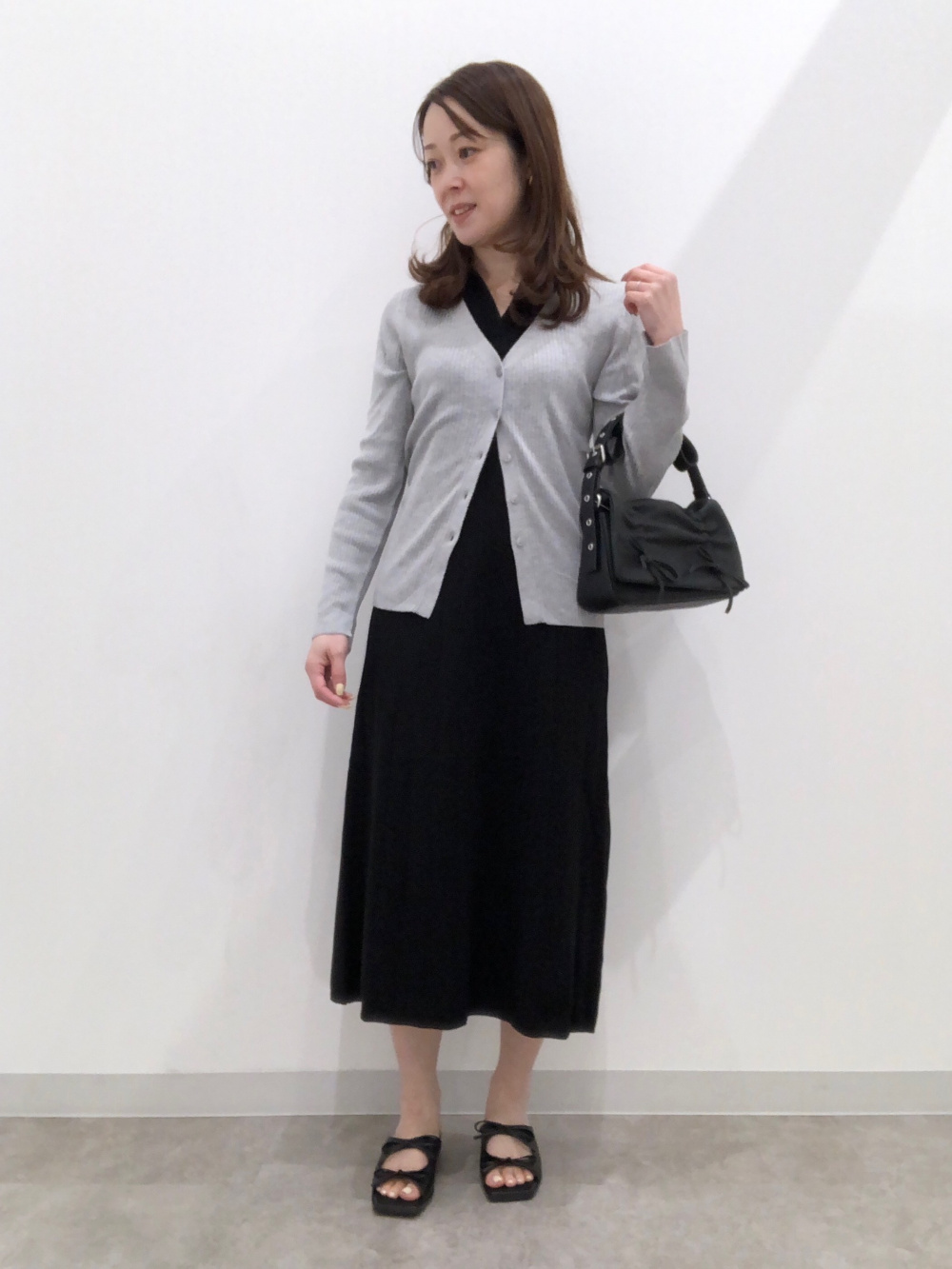 UVカットVネックカーディガンZ+E、スキッパーポロワンピース
