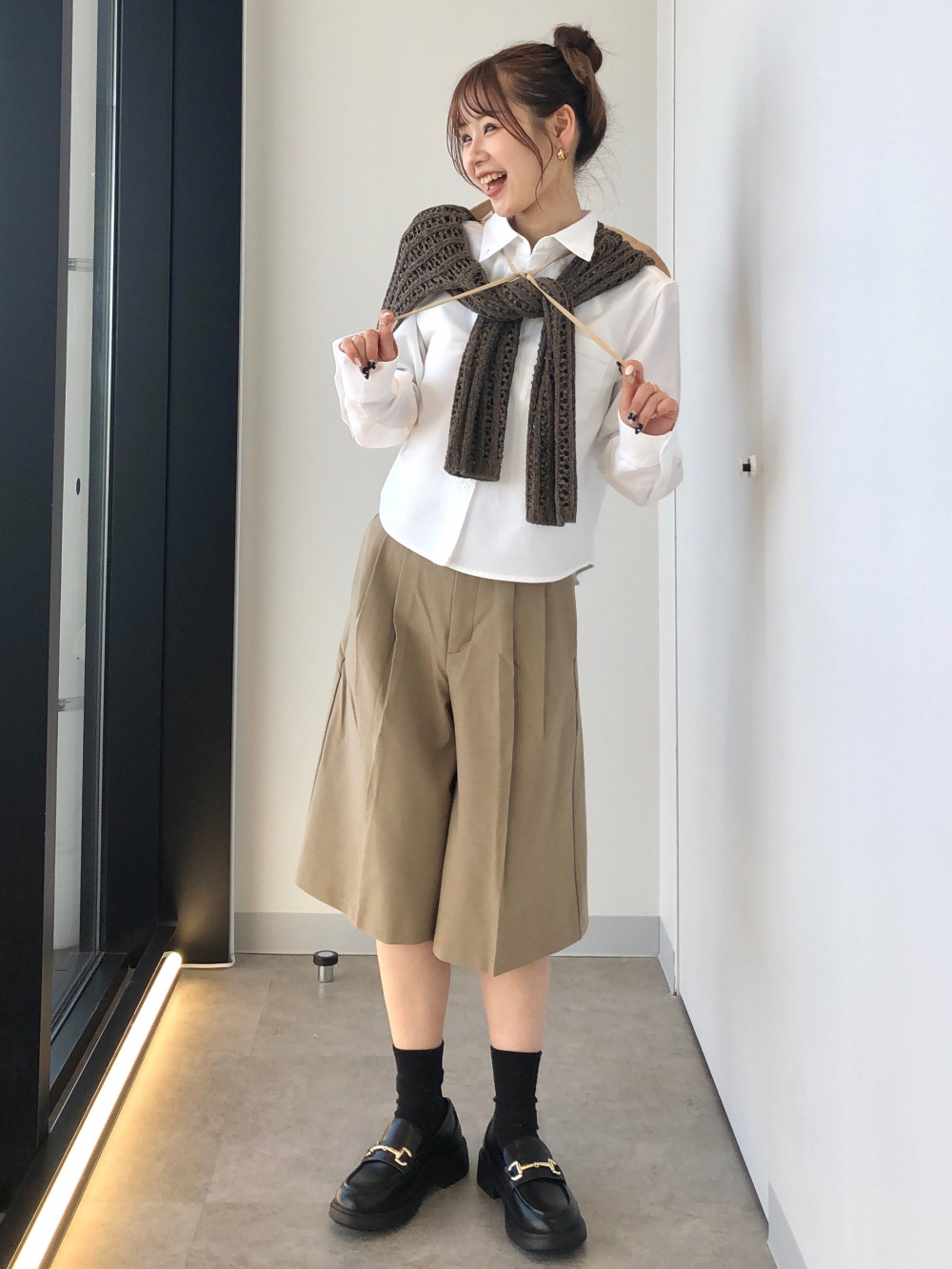 オーバーサイズジャケット UNDERCOVER、ワイドテーパードパンツ