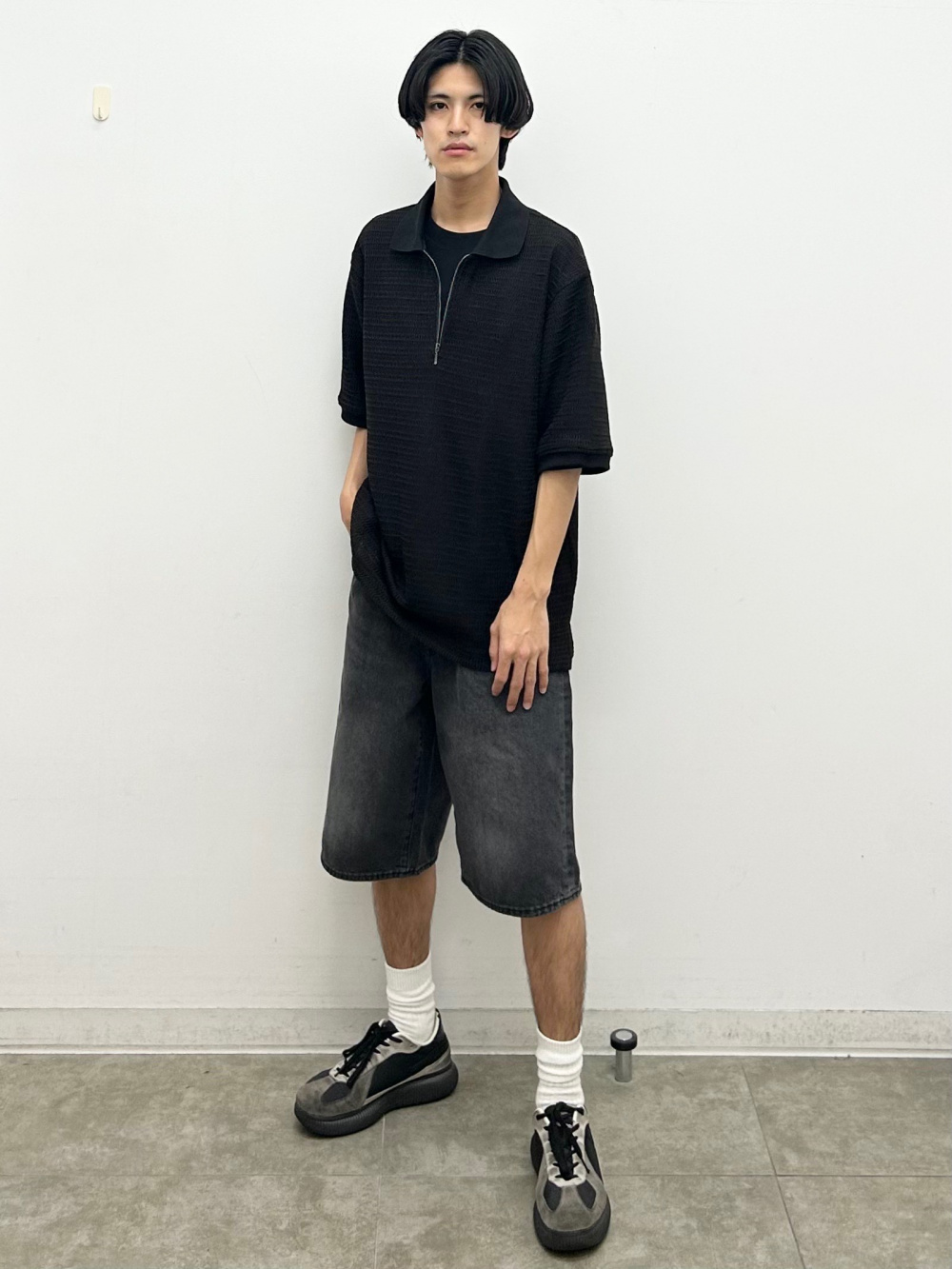 その他 gu- Shop looks for「Boxy T-Shirt | HalfSlv、Easy Care Broadcloth