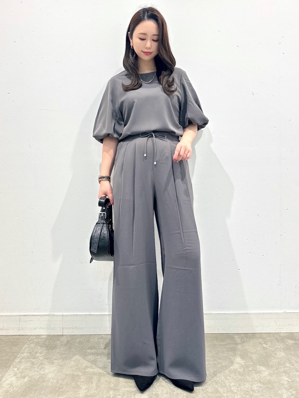 Beads Ribbon Ring 5-Pack、Draped Wide Pants/Z+EC」| GU的穿搭理念