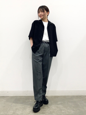 Man まとめ売り GU公式 | チャンキーソールプレーントゥシューズ