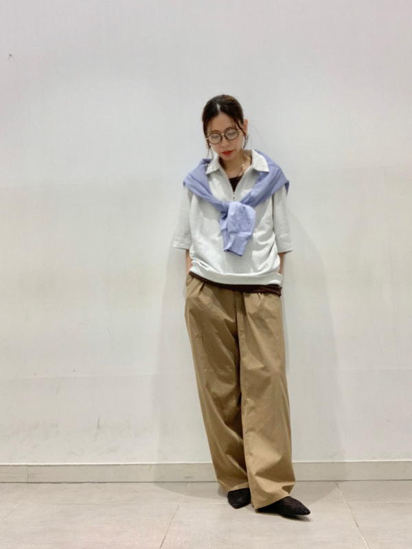 UVカットフルジップパーカ(長袖)(2025年度夏商品)、リブポロセーター(7
