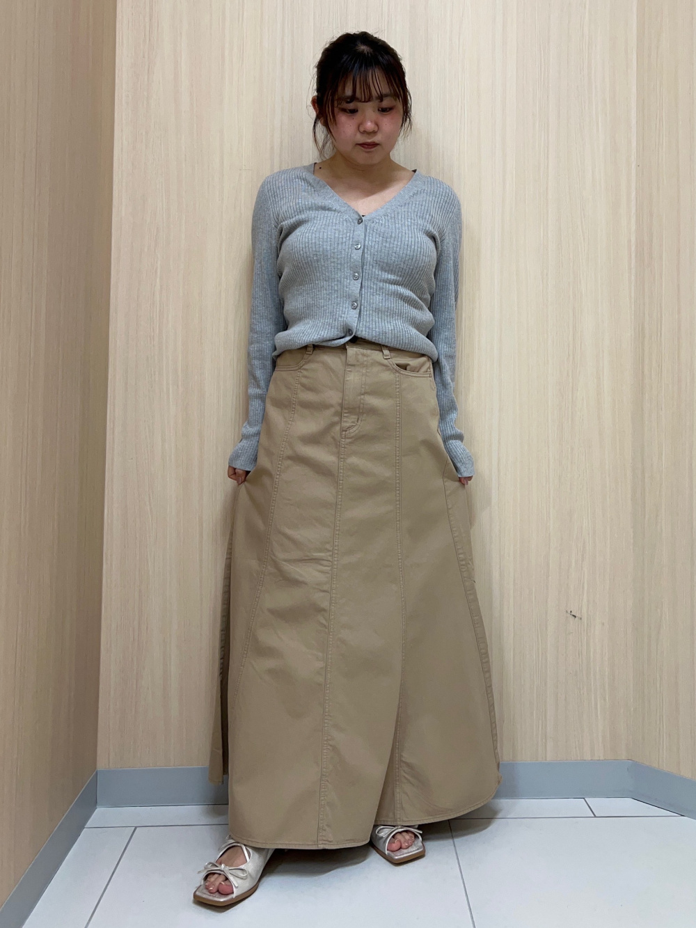 UV Protection V Neck Cardigan/Z+EC、Draped Culottes」| GU的