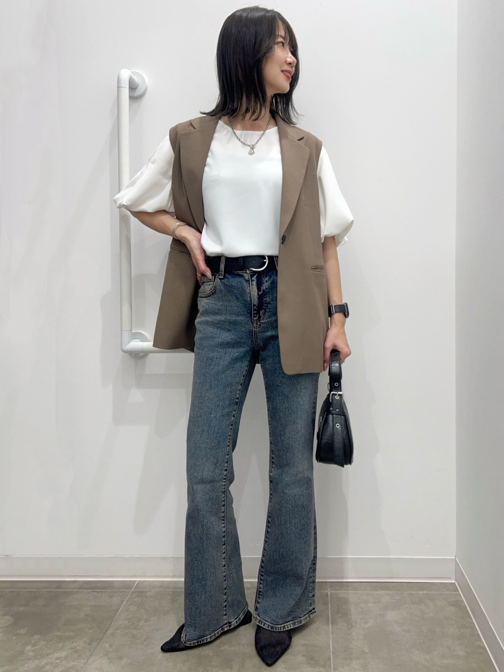 ジョゼフ ウィメン プランプトフルー　ジレ ジョーゼット ロングジレ – TAKUMIBA DIRECT STORE