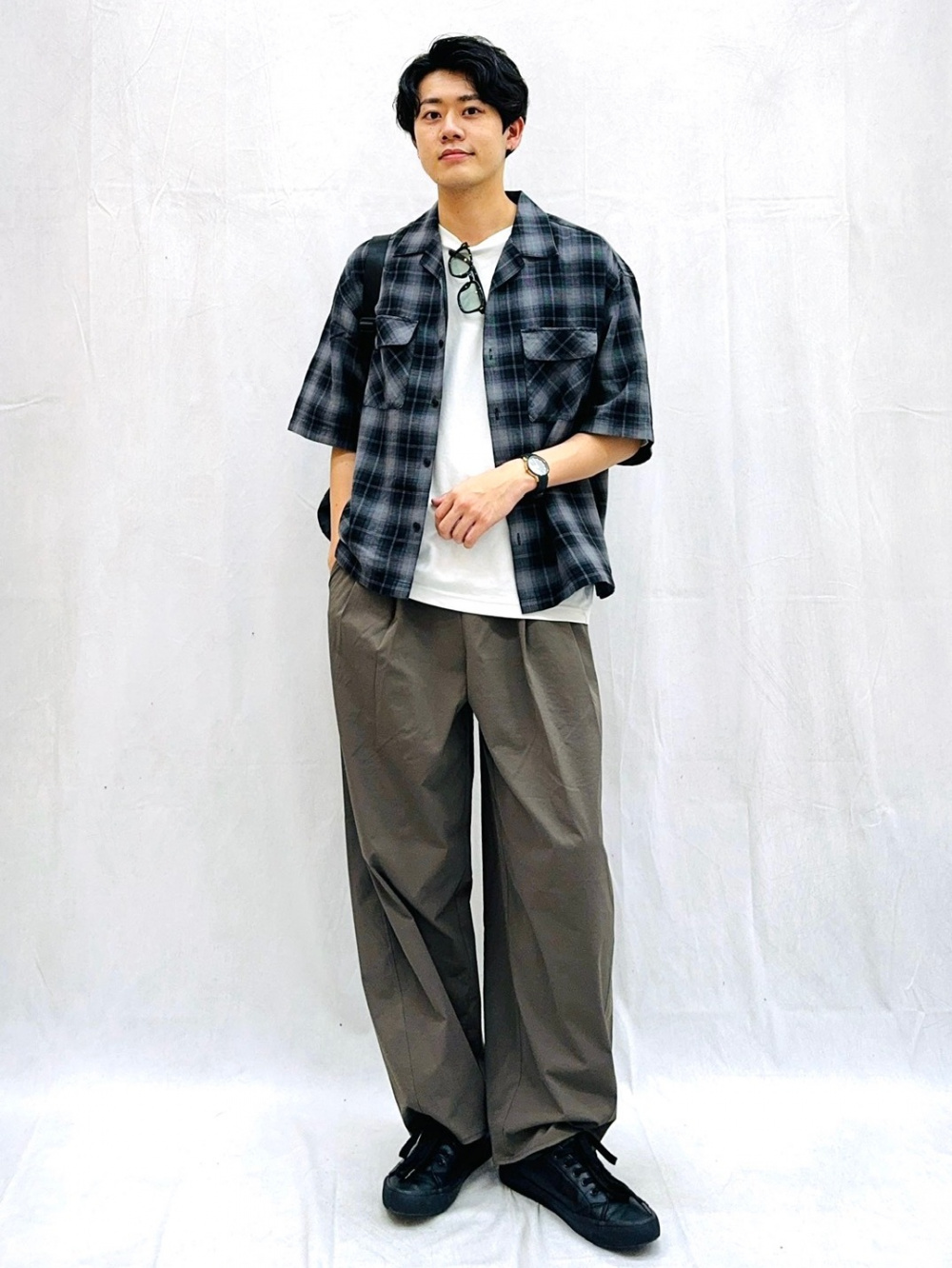 オーバーサイズジャケット UNDERCOVER、グラフィックT(5分袖