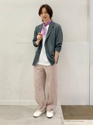 GU公式 | スウェットバレルレッグパンツ