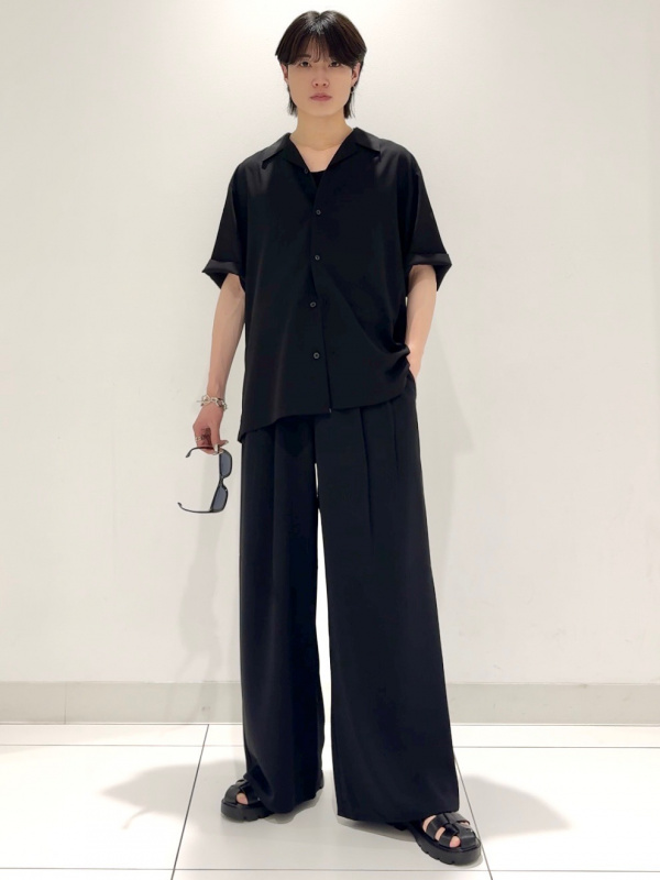チュニックシャツ UNDERCOVER、ユーティリティパンツ UNDERCOVERの