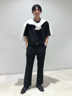 CULLNI（クルニ）の「22-AW-010/ Slim Flare Pintuck Gurkha