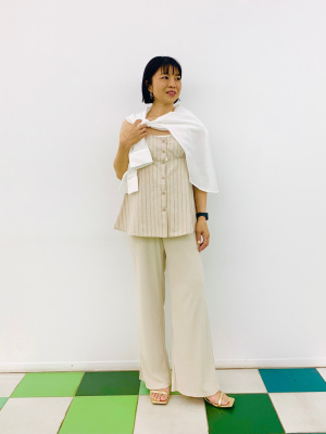 GU公式 | シアーオーバーサイズシャツRS+E