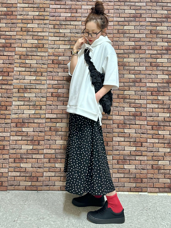 ワッフルニット ジョガーパンツを使った人気ファッション