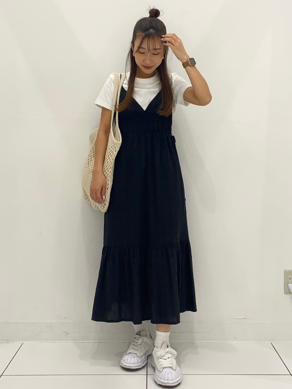 ♡プロフィールのご一読お願い致します♡❣️ キャミソールワンピース　ミント0 即日発送❣️ FRAY I.D ボタニカルプリントキャミソール