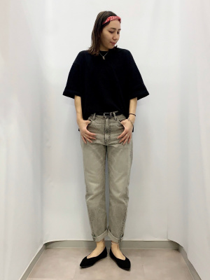 GU ツイストジーンズ NT+E サイズ30（76㎝） GU公式 | ツイストシームジーンズNT+E