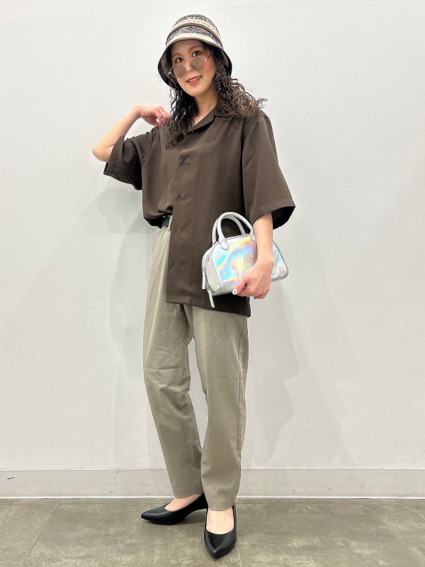 専用です❤︎ GUのウエストサッシュベルトワイドパンツ！脚長効果が期待できる