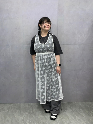 GU公式 | ドライポンチクルーネックT(5分袖)