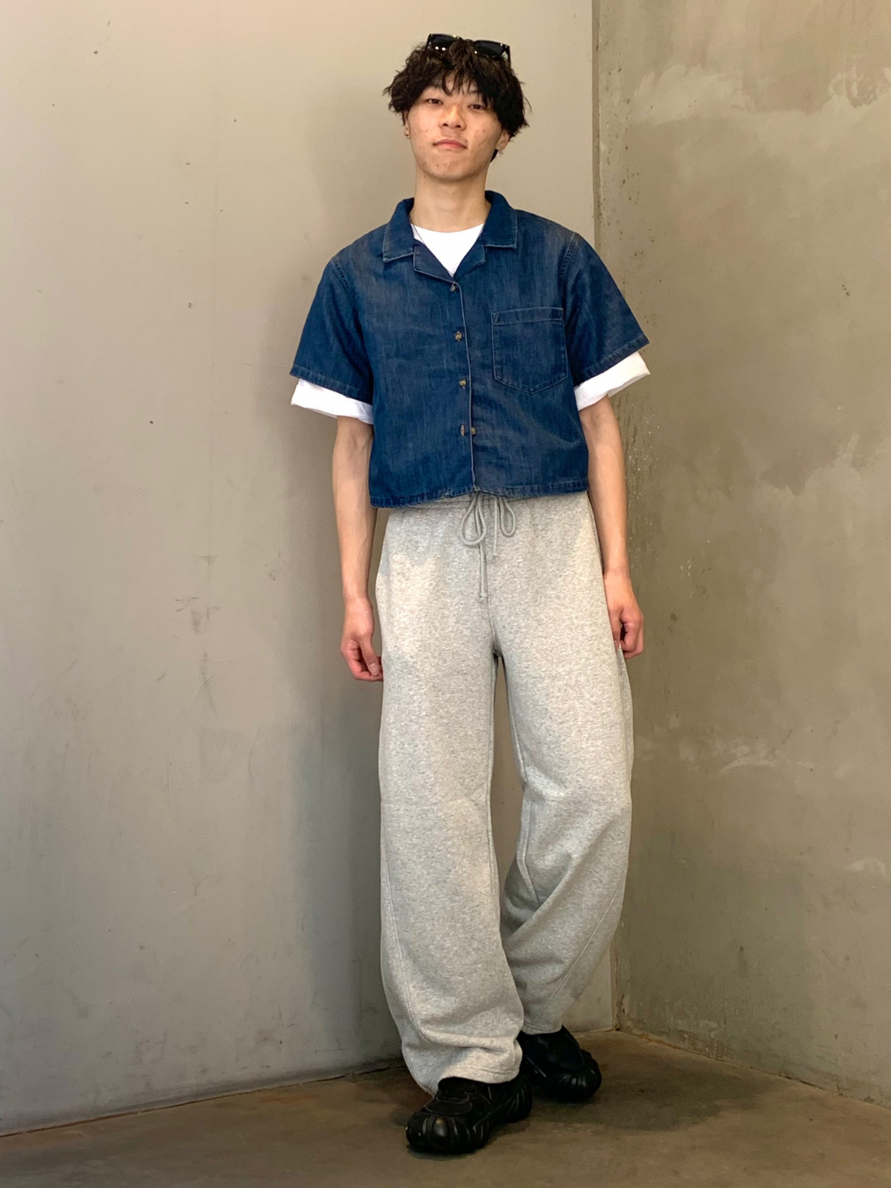 サマーコーデに！！【LOUIS VUITTON】ウォッシュドリブフーディ Louis Vuitton by @pharrell FW25 x @nigo 👥🌸🦞🎏🗻