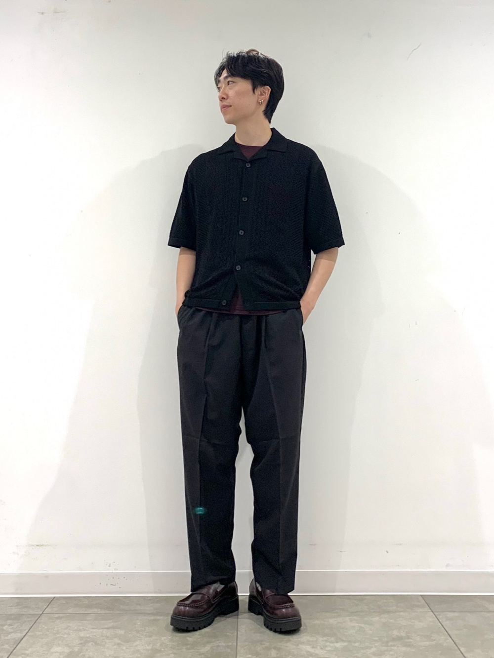 GU UNDERCOVER オーバーサイズジャケット BLACK XSサイズ GU公式 | オーバーサイズジャケット UNDERCOVER