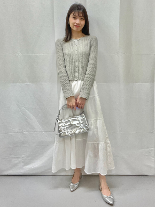 Tiered Maxi Skirt(Women's) outfit ideas| GU US