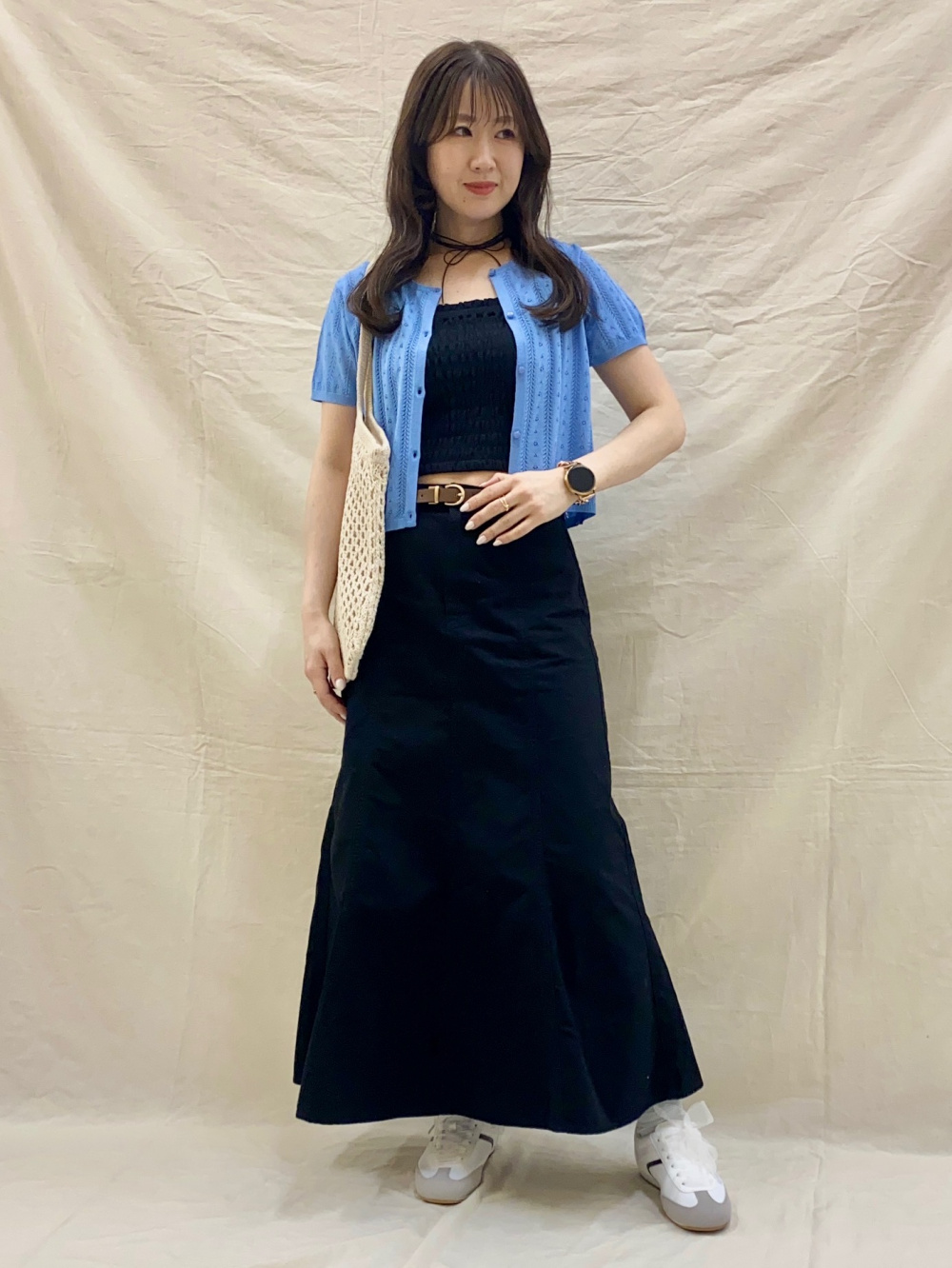 サリーイップ (關心) Reversible Belt、Denim Zip Narrow Skirt」| GU的穿搭理念