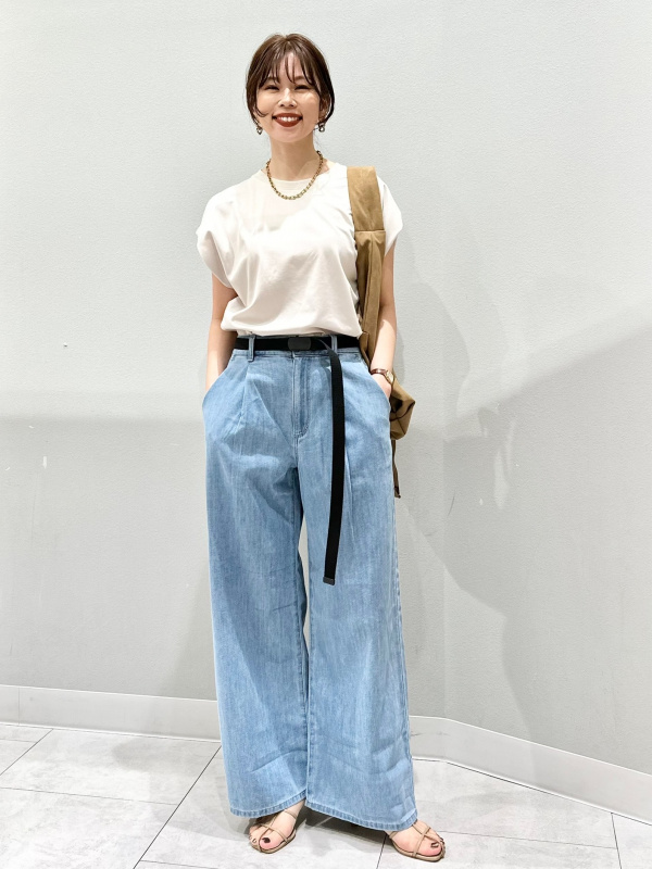 確認用画像 ユニクロ公式 | ウォッシャブルボーダークルーネックセーター（長袖）