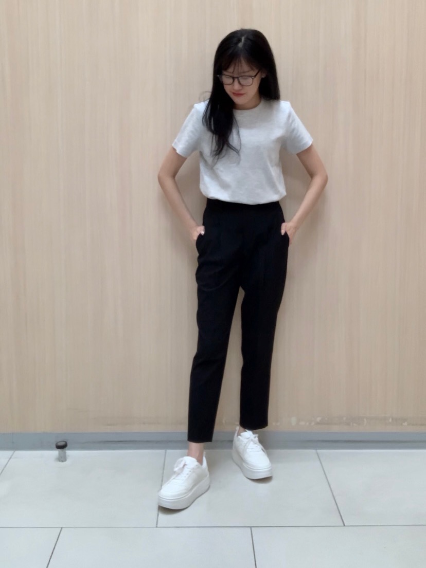 Washable Tapered Pants/Z+EC」| GU的穿搭理念